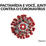 novo coronavírus debaixo de uma mira