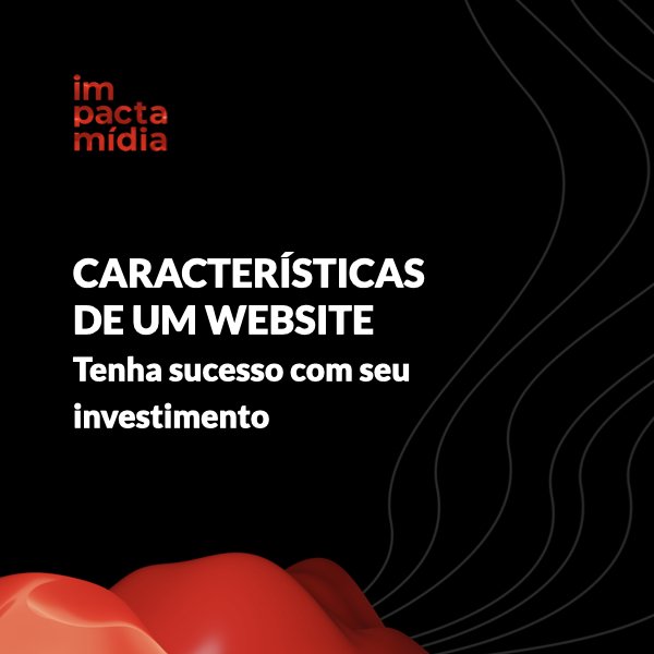 Características de um website