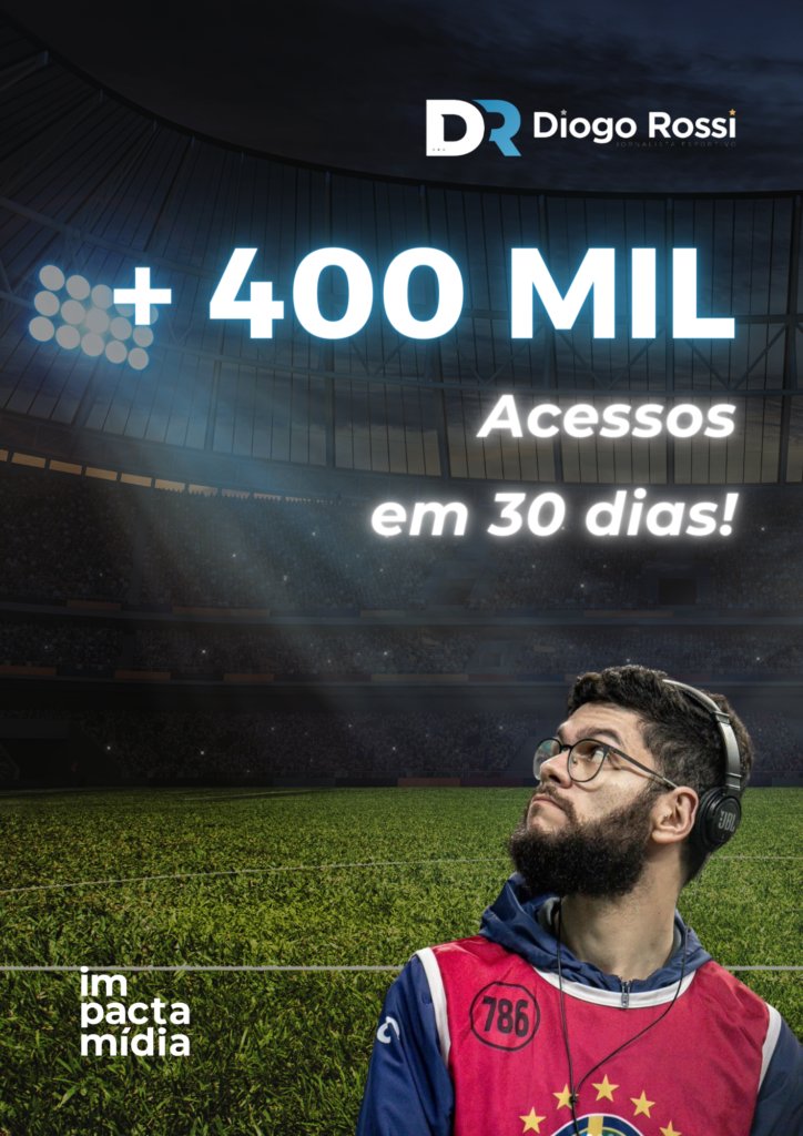 Mais de 400 mil visualizações em 30 dias no portal Diogo Rossi